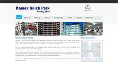 Desktop Screenshot of kamexparking.com